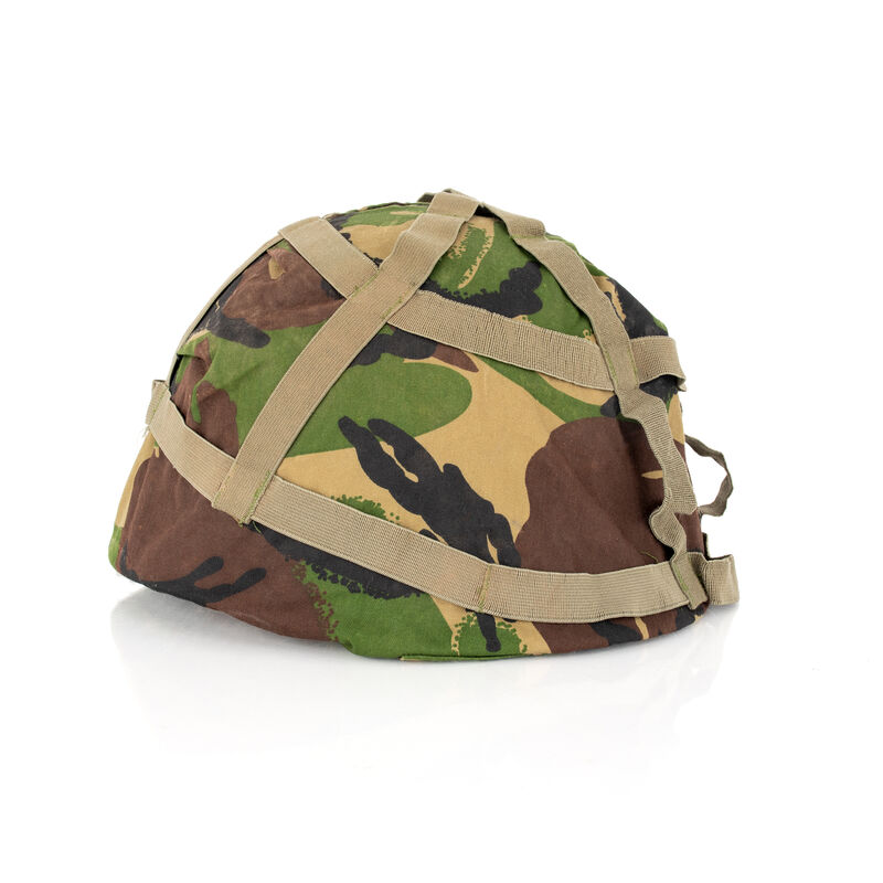 British Woodland Combat Helmet Cover, , large image number 0